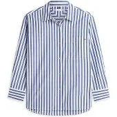 Tommy Hilfiger Bluse 'ESS' blå / hvid