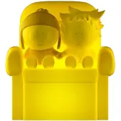 Youtooz South Park Nightlight Tweek & Craig Night Light 16 Cm Bamse