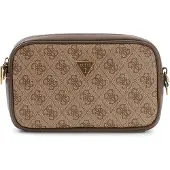 GUESS Skuldertaske 'HMMILOP6150' sort-meleret