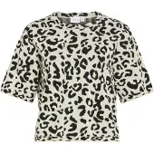 Vila Mayas O-neck Knit Noos Kortærmet Sweater
