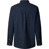 Pepe Jeans Pepe Jeanstil mænd. PM3090838 Creed navy skjorte (M), Casual, Bomuld, Lange ærmer, Blå