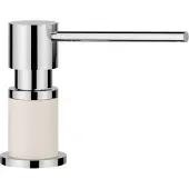 BLANCO LATO doseringspumpe Silgranit-Look delikat hvid/krom