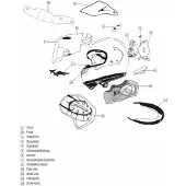 Arai Chaser-x Dual Flow Hjelmens Forreste Luftventil