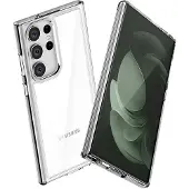 Crong Crystal Shield Cover - Samsung Galaxy S23 Ultra Etui (Gennemsigtig)