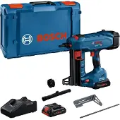 Bosch GNB 18V-40, Sømpistol, Lige magasin, Sort, Blå, 1,3 cm, 4 cm, 96 dB
