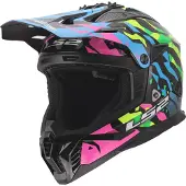 LS2 Mx708 Fast Ii Grotesk Ece 22.06 Offroadhjelm
