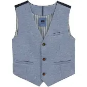 We fashion Vest navy / lyseblå