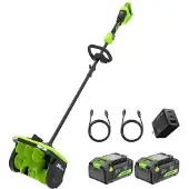 Greenworks Sniego valytuvas SS3002A2 2x24 V 2x4,0 Ah akum.