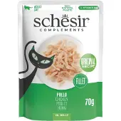 Schesir kylling (gelé) vådfoder til katte (poser)