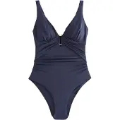 Next Formgivende badedragt navy