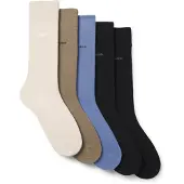 BOSS Uni Color 10244642 01 Korte Sokker 5 Par