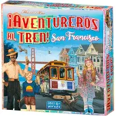 Asmodee Aventureros Al Tren San Francisco Brætspil Spansk Version