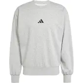 Adidas Sportsweatshirt 'FEELCOZY' grå-meleret / sort