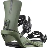 Salomon Snowboard - Snowboardbindinger - Rhythm Lichen Green til Unisex - Størrelse M - Kaki