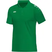 Jako Funktionsbluse 'Classico' grøn / hvid
