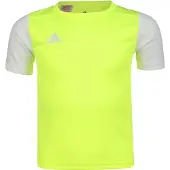 Adidas Funktionsskjorte 'Estro 19' lemon / hvid