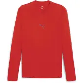 Puma Teamgoal Baselayer Tee Ls Red-fast Red, størrelse Medium