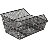 Basil Cento, Bagside, Cykelkurv, Stål, Sort, 5 kg, 450 mm