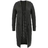 Imily Bela Lang cardigan mørkegrå