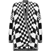 Imily Bela Cardigan sort / hvid