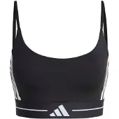Adidas Hyperglam 3 Stripes Sports-bh Med Lav Støtte