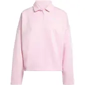 Adidas Essentials Linear Fleece Polo Sweatshirt