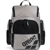 Arena Sportsrygsæk 'ONE GO BACKPACK 35L' greige / sort