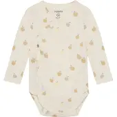 Noppies Sparkedragt/Body beige / mørkebeige / stone / uldhvid