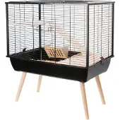 Zolux Cage Neo Muki Large Rodents H58, black