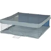 Zolux Neopark NEOLIFE løbegård til kæledyr, blå 105x105x35