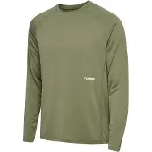 Hummel Funktionsskjorte 'PULSE WORKOUT' oliven