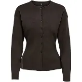ONLY Cardigan 'ONLLucy' mørkebrun