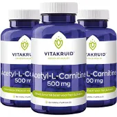 Vitakruid Acetyl-L-Carnitine 500mg - 90pcs