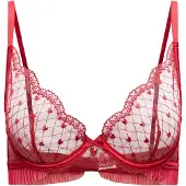 Hunkemoller BH 'Cordelie' blodrød