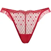 Hunkemoller String 'Cordelie' blodrød