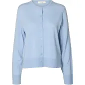 Selected Cardigan 'SLFThea' lyseblå