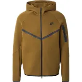 Nike Hættetrøje Tech Fleece FZ Windrunner - Grøn/Sort, størrelse X-Large