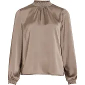 Vila Bluse 'VISOFIE' grå