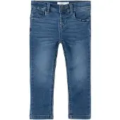Name it Jeans - NmmSilas - Dark Blue Denim - - 4 år (104) - Jeans