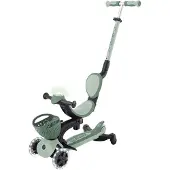 Globber paspirtukas Go Up Baby Lights 360, 3in1, pastelinis žalias, 844-104