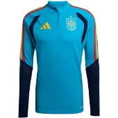 Adidas Fodboldtrøje 'RFEF' navy / aqua / gul / rød