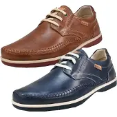 Pikolinos Pikolinostil kvinder. M9A-4118 Brune Marbella lædersko (41), Fast, Blonder, Casual