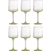 Bloomingville Luciana Vinglas, Multifarvet, Glas