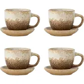 Bloomingville Brenta With Saucer Kop 4 Enheder