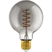 Eglo CONNECT.Z E27 G95 spiral røgfarvet SMART pære M/VARM HVID LYS