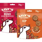 Lily's Kitchen Dog Treats - Beef Burger - 70 g