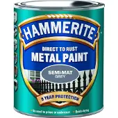 Hammerite Silkemat - Grå - 750 ml.