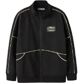 Name It Kids Sweatjakke citrongul / sort