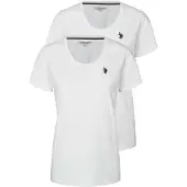 U.S. POLO ASSN. Overdel 'UWAmy' hvid