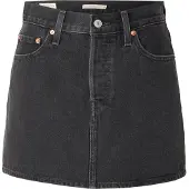 Levi's Nederdel 'Icon Skirt' black denim